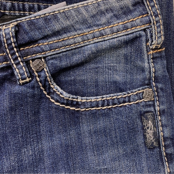 Silver Jeans Natsuki Boot Stretch  Blue Size 29 W29/L31 - Picture 6 of 14